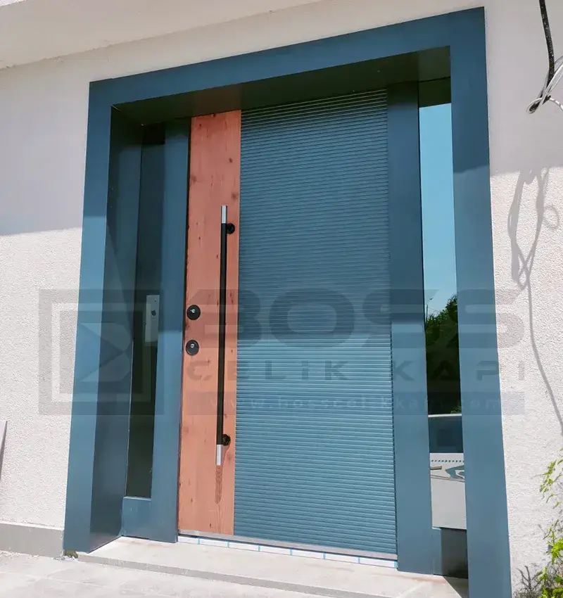 Villa Kapısı Kompakt Çift Renkli