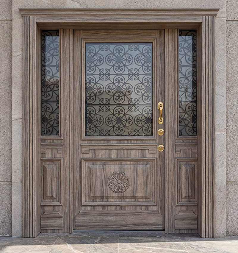 Dover Ferforje Villa Kapısı | Boss Çelik Kapı