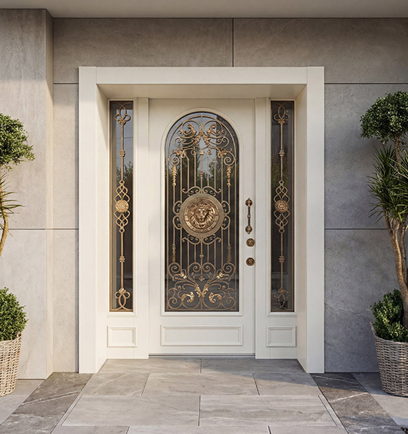 Kingofthelion Ferforje Villa Kapısı | Boss Çelik Kapı