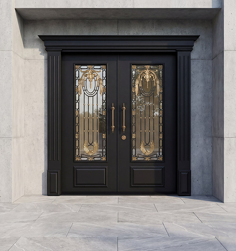 Zephyr Ferforje Villa Kapısı | Boss Çelik Kapı