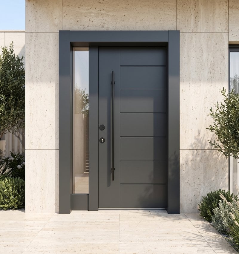 Kompakt Kompozit Villa Kapısı Zekeriyaköy 4 Kompakt Kompozit Villa Kapısı Zekeriyaköy - Görsel 2