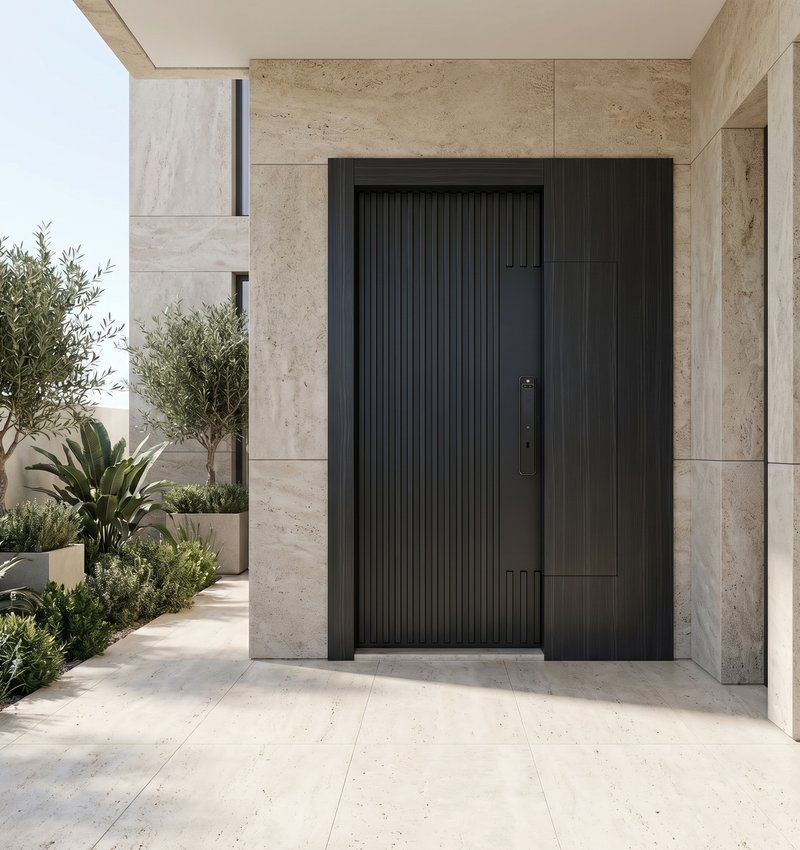 Blackboard Kompozit Villa Kapısı | Boss Çelik Kapı 7 Blackboard Kompozit Villa Kapısı | Boss Çelik Kapı - Görsel 5
