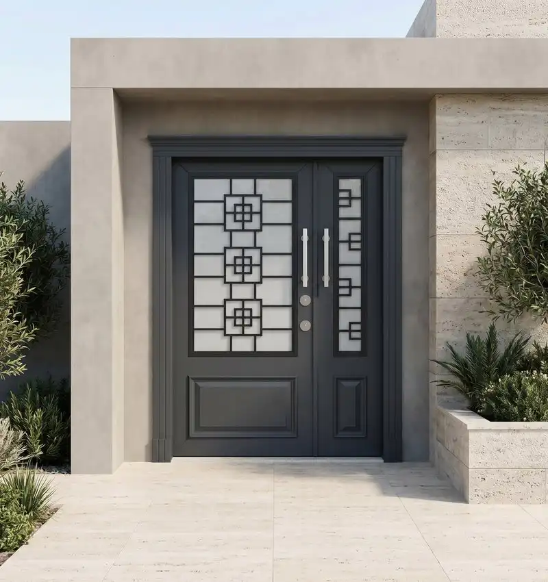 Quartz Klasik Villa Kapısı | Boss Çelik Kapı 4 Quartz Klasik Villa Kapısı | Boss Çelik Kapı - Görsel 2