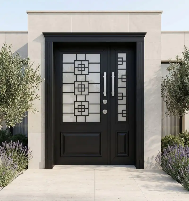 Quartz Klasik Villa Kapısı | Boss Çelik Kapı 5 Quartz Klasik Villa Kapısı | Boss Çelik Kapı - Görsel 3