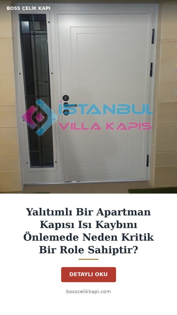 Yalıtımlı Bir Apartman Kapısı Isı Kaybını Önlemede Neden Kritik Bir Role Sahiptir? — Boss Çelik Kapı