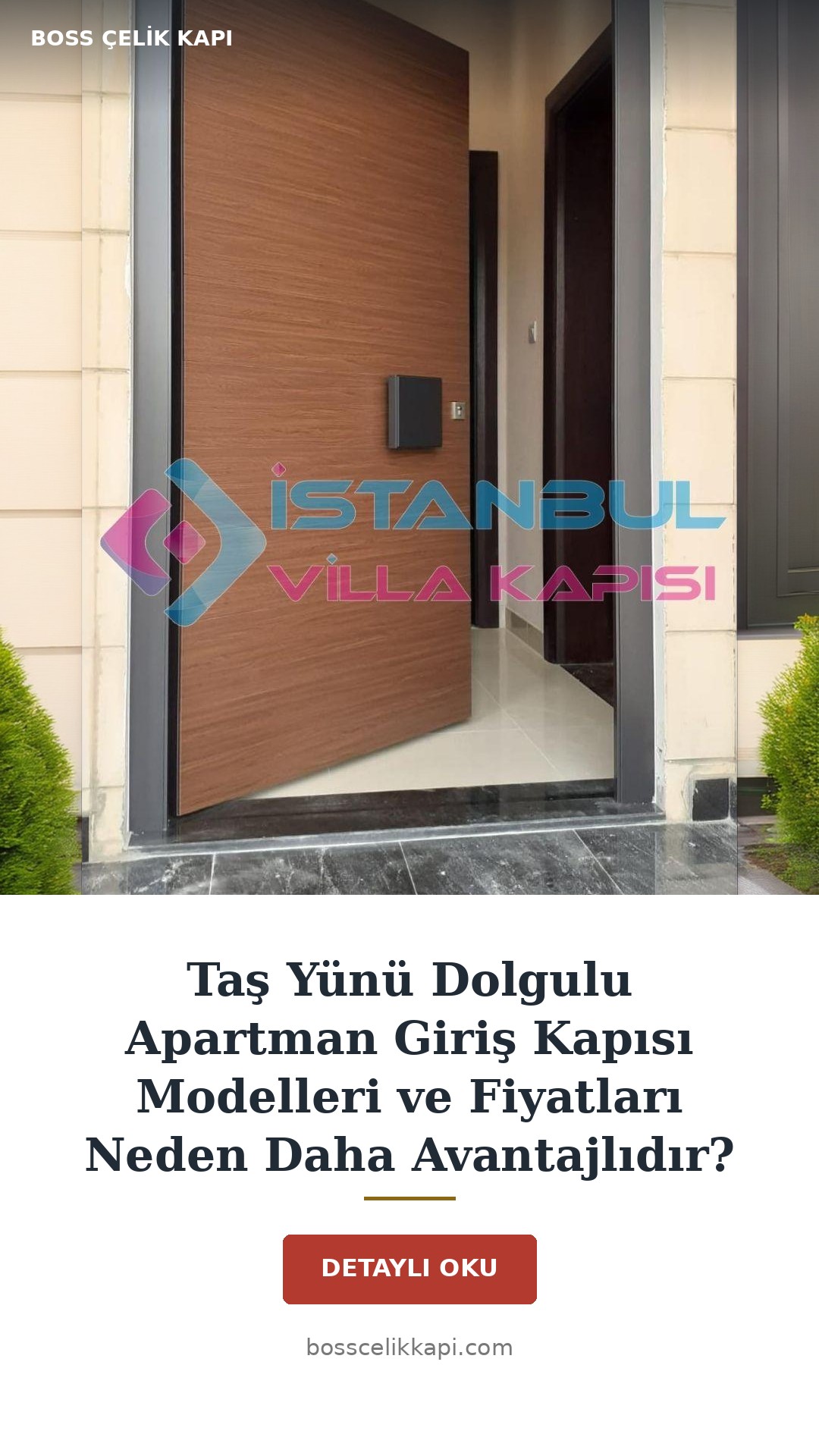 Taş Yünü Dolgulu Apartman Giriş Kapısı Modelleri Ve Fiyatları Neden Daha Avantajlıdır? — Boss Çelik Kapı