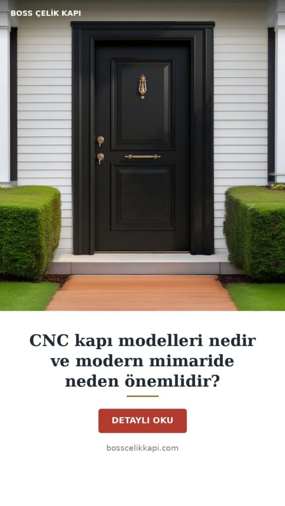 Cnc Kapı Modelleri Ve Sac Kalınlığı Üzerine Uzman Analizi 14 Cnc Kapı Modelleri Nedir Ve Modern Mimaride Neden Önemlidir? — Boss Çelik Kapı