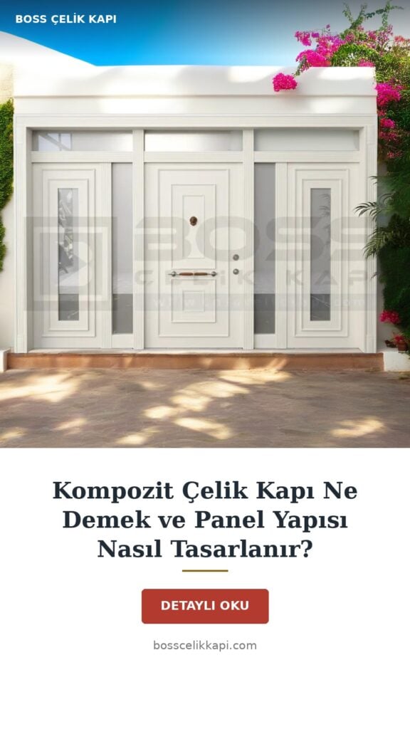 Kompozit Çelik Kapı Ne Demek Ve Panel Yapısı Nasıl Tasarlanır? — Boss Çelik Kapı